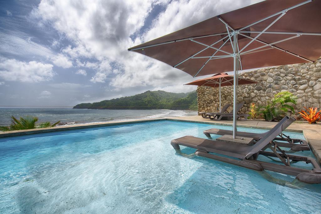 Pagua Bay House - Oceanfront Cabana'S Marigot Zewnętrze zdjęcie