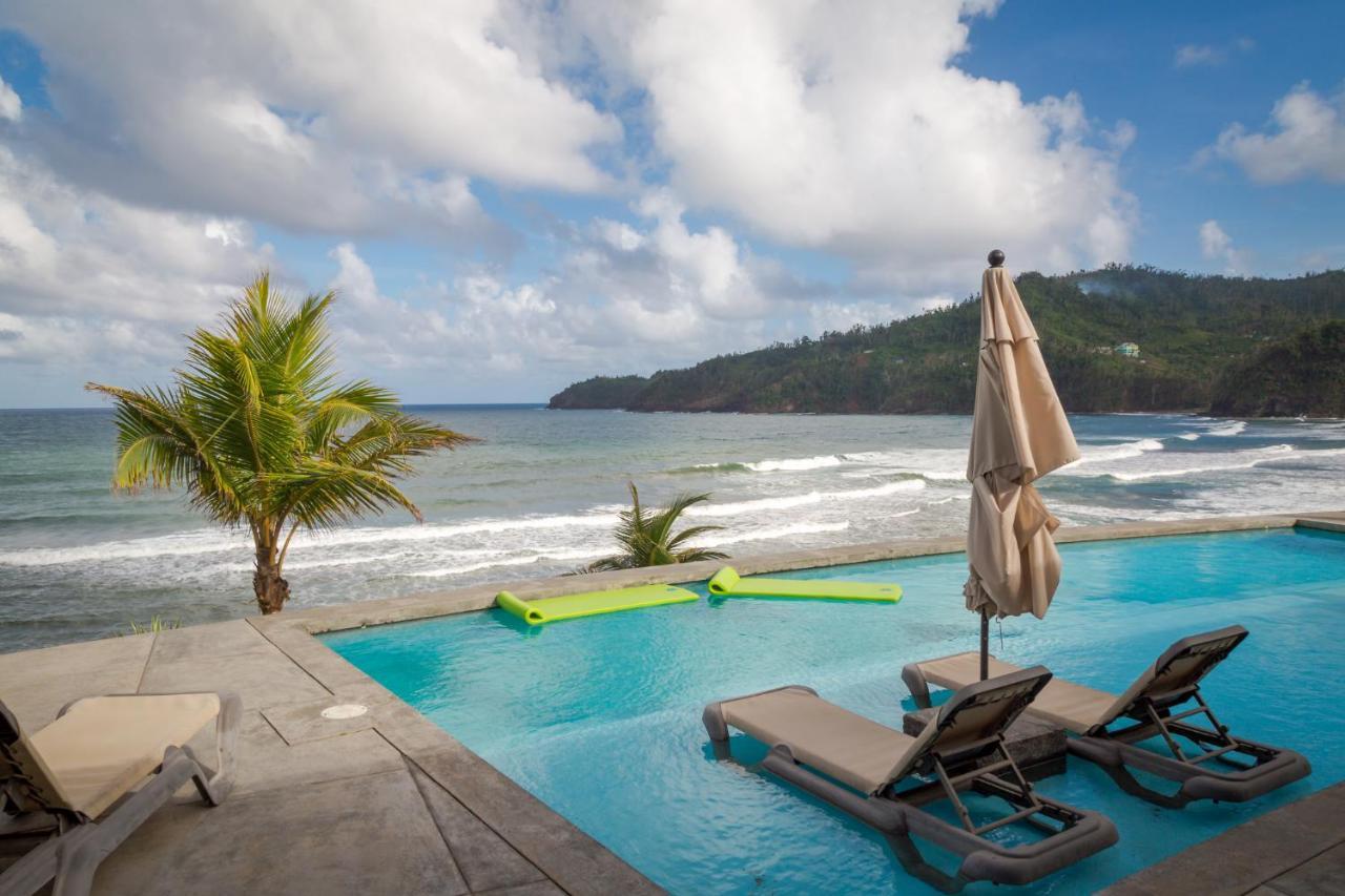 Pagua Bay House - Oceanfront Cabana'S Marigot Zewnętrze zdjęcie