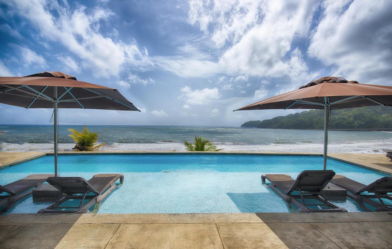 Pagua Bay House - Oceanfront Cabana'S Marigot Zewnętrze zdjęcie