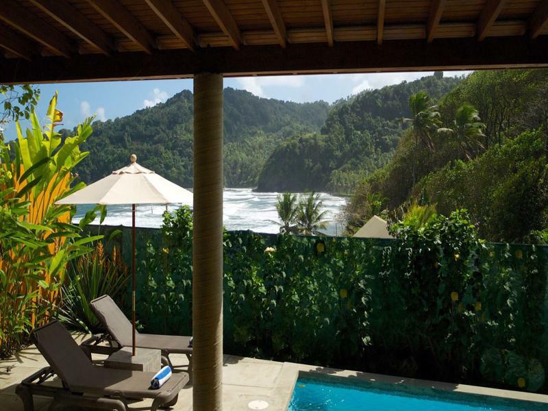 Pagua Bay House - Oceanfront Cabana'S Marigot Zewnętrze zdjęcie