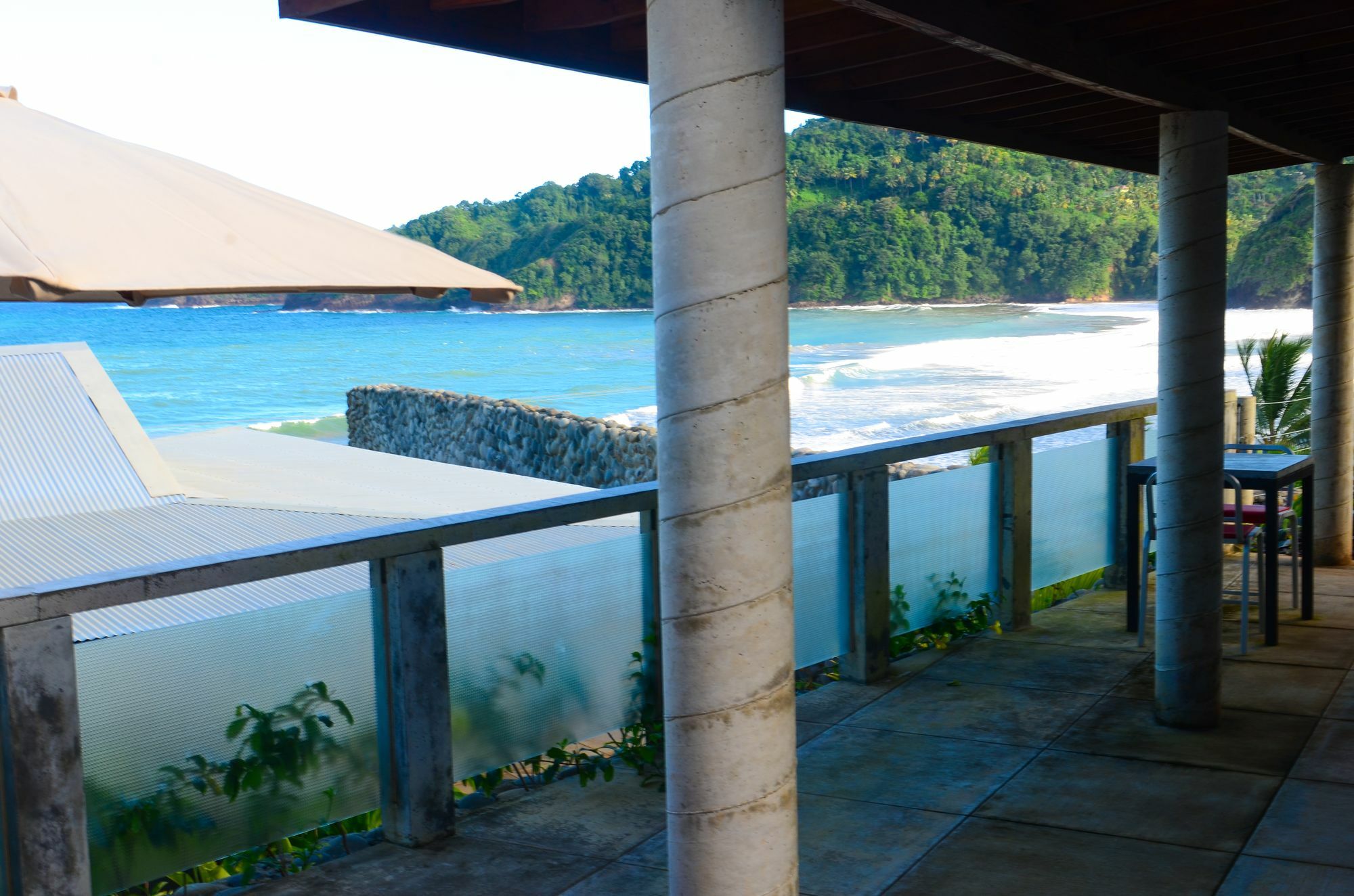 Pagua Bay House - Oceanfront Cabana'S Marigot Zewnętrze zdjęcie