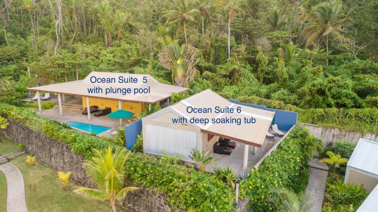 Pagua Bay House - Oceanfront Cabana'S Marigot Zewnętrze zdjęcie